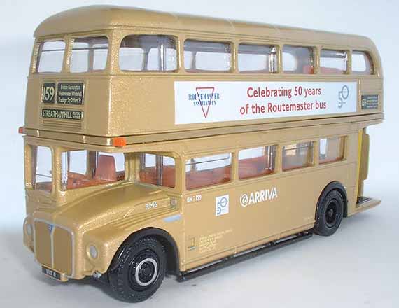 Arriva RM Routemaster Park Royal RM6 GOLDEN JUBILEE